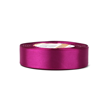 Erkroosa satiinlint – läikiv, 25 mm laiune, 32 m rull