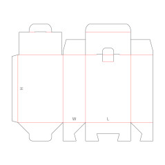 A55.20.01.03.31 (Securing Counterflap) Double Tuck Snap Lock Base
