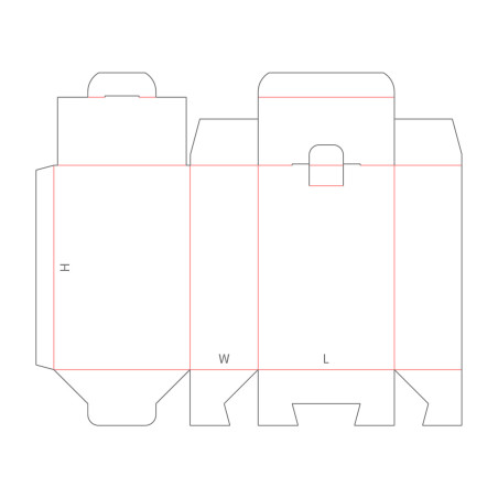 A55.20.01.03.31 (Securing Counterflap) Double Tuck Snap Lock Base