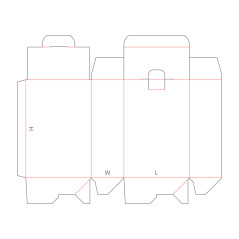 A60.20.00.03.31 (Securing Counterflap) Double Tuck Crash Lock Base