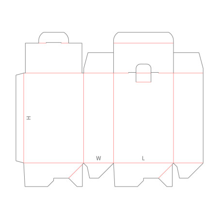 A60.20.00.03.31 (Securing Counterflap) Double Tuck Crash Lock Base