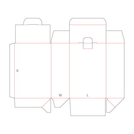 A61.20.01.03.31 (Securing Counterflap) Double Tuck Full Crash Lock Base