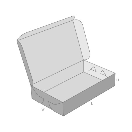 B15.06.00.53 Style A Claw Locks And Lid With Rounded Flaps