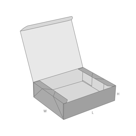 B40.22.00.50 4 Point Glued Hinged Lid