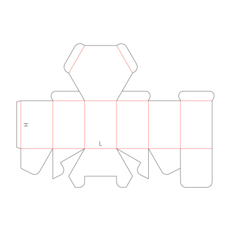 C10.40.55.20 Hexagonal Snap Lock Base