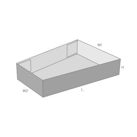 D20.20.20.00 Trapezium Single Walled Carton