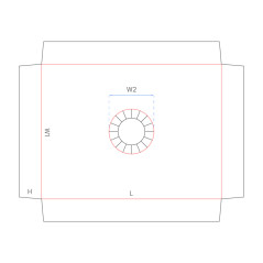 F80.03.00.00 4 Sided Platform with Centre Hole