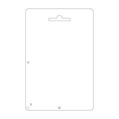 F80.51.00.00 Blister Card Folding Carton