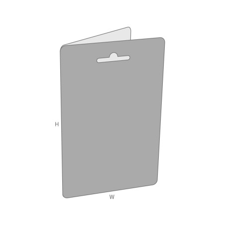 F80.52.00.00 Blister Card Folding Carton Folded