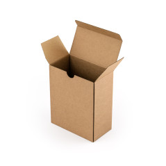 Brown Oblong Shipping Box