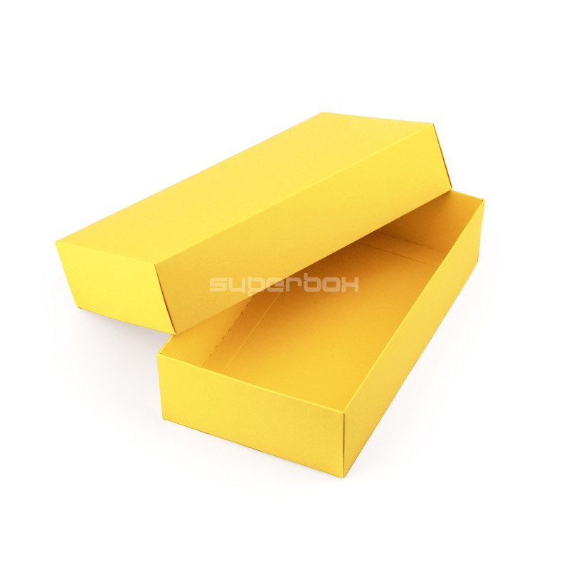 Yellow Two Piece Cardboard Gift Box