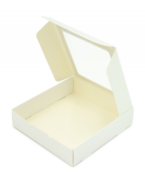 Белая коробка для печенья