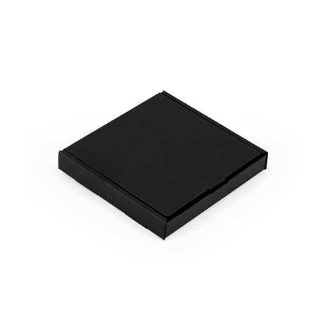 Square Black Matt Gift Box of 15 mm Height for Jewelry