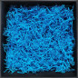 Rigid Sky Blue Shredded Paper - 2 mm, 1 kg
