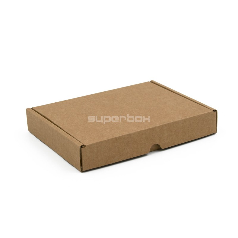 Flat Brown Retail Box for Electronics