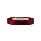 Kitsas burgundiatoonis satiinpael, 12 mm lai