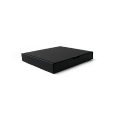 Square Black Matt Gift Box of 15 mm Height for Jewelry