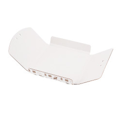 Small White Envelope With Winter Pattern