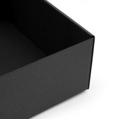 A4 formaadis must klapiga karp | 305x215x85 mm | Superbox