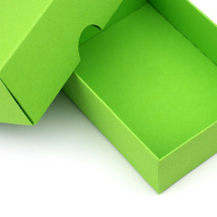 Hele roheline papist kinkekarp | 95x70x30 mm | Superbox