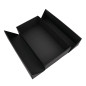 Double Door Black Box with Gold Ribbon