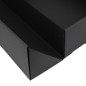 Double Door Black Box with Gold Ribbon