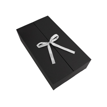 Черная коробка с двойной дверцей | 340х190х85 мм | Superbox