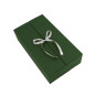 Double Door Green Gift Box with Ribbon