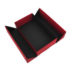 Double Door Red Gift Box with Ribbon
