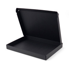 Large Low Height Black Gift Box