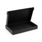 Чёрная коробка из гофрокартона, 300×180×40 mm