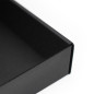Чёрная коробка из гофрокартона, 300×180×40 mm