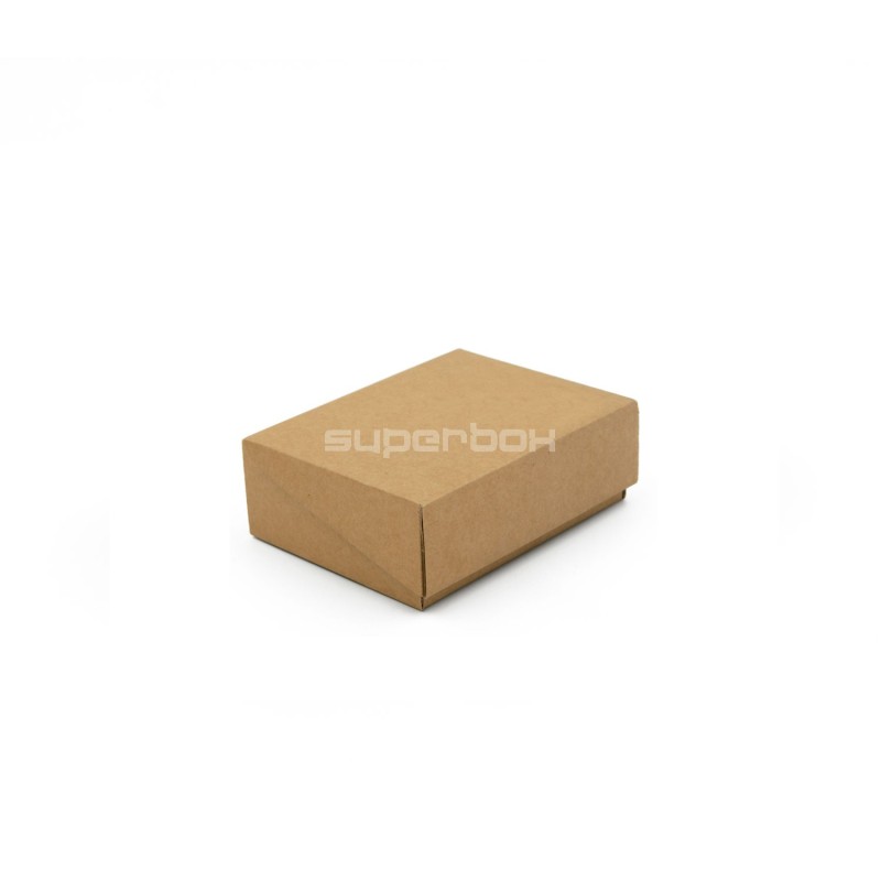 Small Flip Lid Brown Gift Box