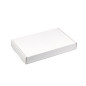 White low height gift box, 300x180x40 mm