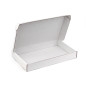 White low height gift box, 300x180x40 mm