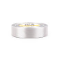 Šikk hõbedase värvusega satiinlint, 25 mm lai