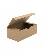 Популярная коробка коричневого цвета для розничных продаж