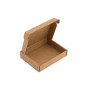 Flat Small Brown Box, 104x87x22 mm