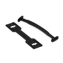 Plastic black handle for gift box