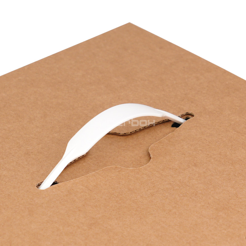 Valged plastikkäepid kinkekarpidele Valged plastikkäepid kinkekarpidele