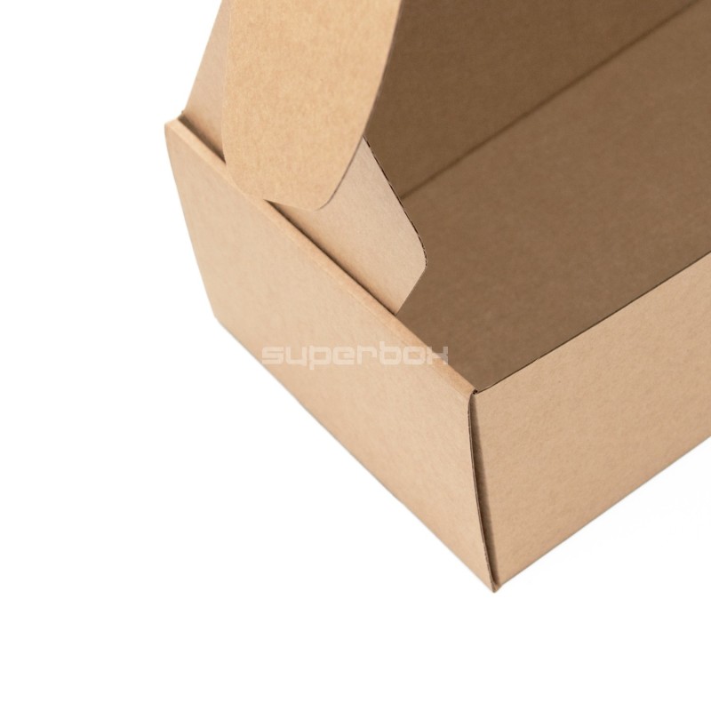 Long Black Box from Corrugated Cardboard Long Black Box from Corrugated Cardboard