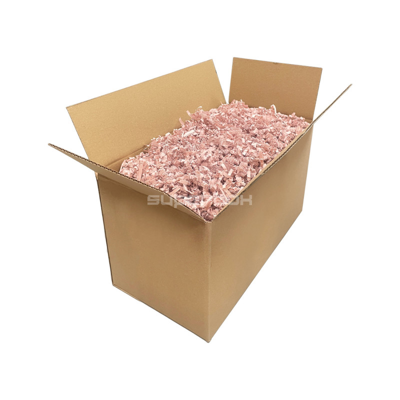 Rigid Dusty Rose Shredded Paper - 4 mm, 1 kg Rigid Dusty Rose Shredded Paper - 4 mm, 1 kg