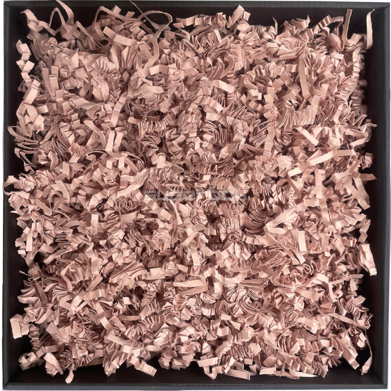 Tugev hakitud paber tolmuse roosi värvi – 4 mm, 1 kg Tugev hakitud paber tolmuse roosi värvi – 4 mm, 1 kg
