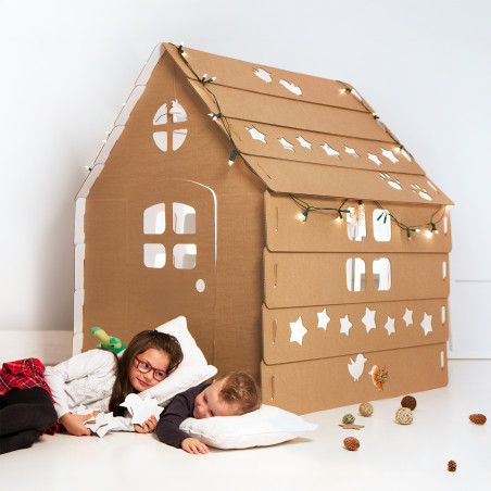 Suur lainepapist mängumaja lastele TÄHED