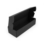 Long black box from corrugated cardboard, 400x150x100 mm Long black box from corrugated cardboard, 400x150x100 mm