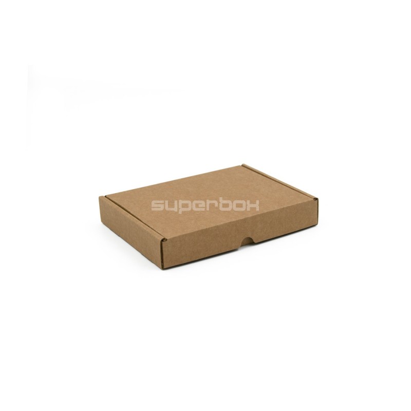 Flat Brown Retail Box for Electronics