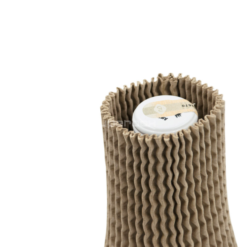 Corrugated Cardboard Bottle Protection Sleeve, 30 cm