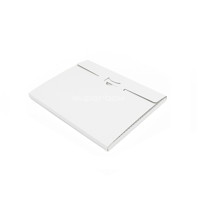 White A4 Corrugated Envelope of Height 1.5 cm