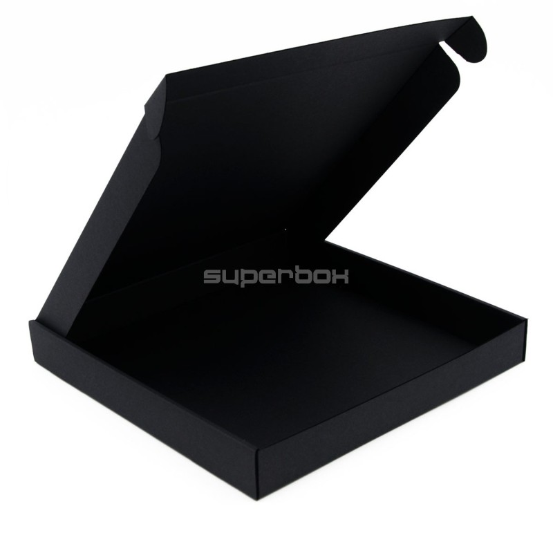 Black Square Gift Box of Very Small Height