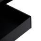 Black Matt Rectangular Gift Box of 5 cm Height